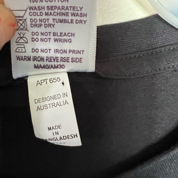 𝅺KANGAROO Hunting Casual Outdoor Graphic Black T-Shirt. Size Large - Picture 6 of 6